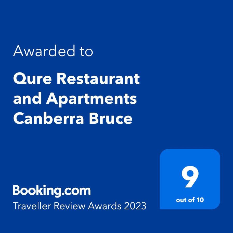 Qure Restaurant And Apartments Canberra Bruce Exterior foto